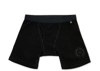 Chrome Hearts Long Boxer Briefs Black/Black