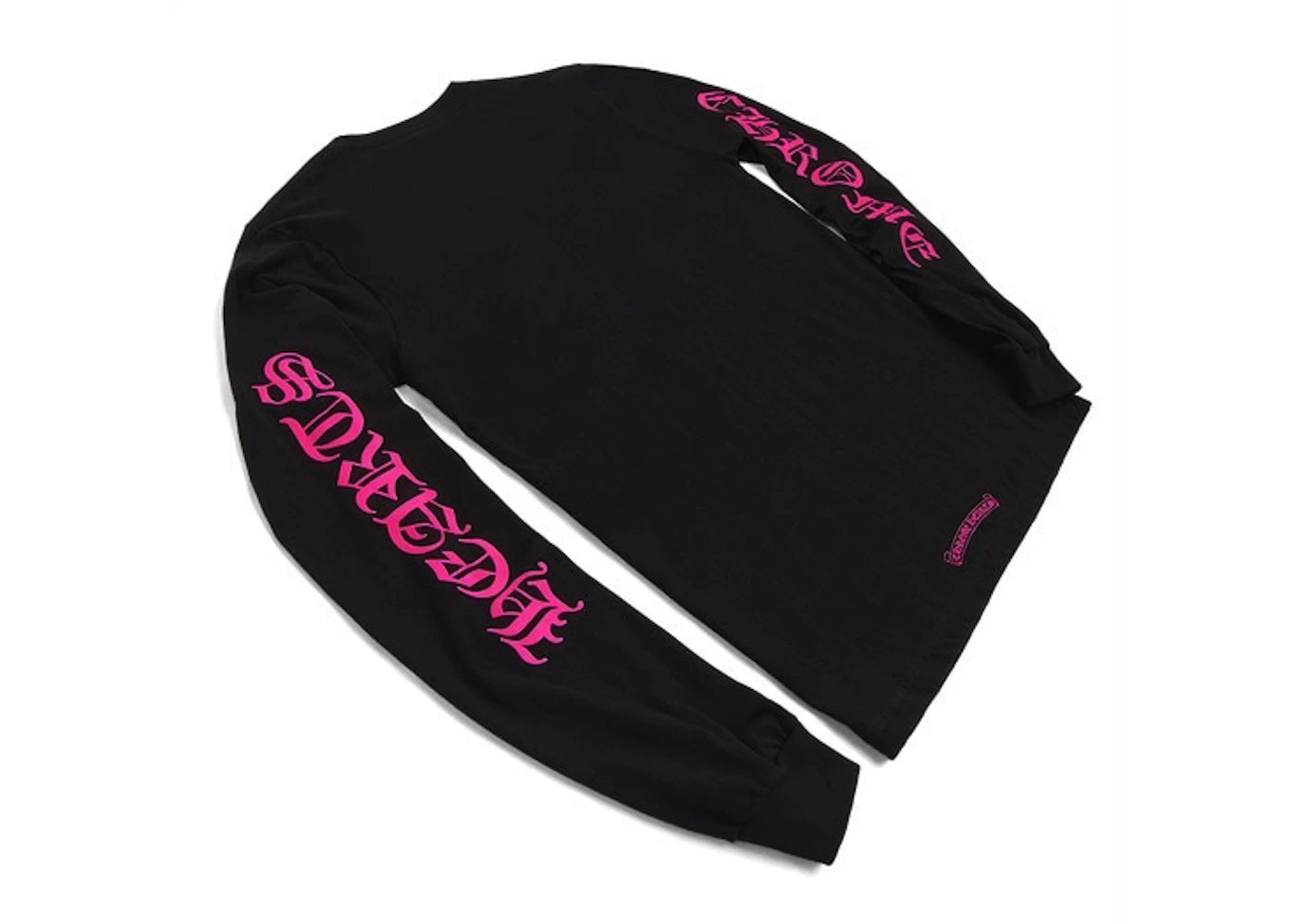 Chrome Hearts Longsleeve Pocket Crew Hot Pink/Black - vue secondaire A