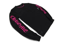 Chrome Hearts Longsleeve Pocket Crew Hot Pink/Black
