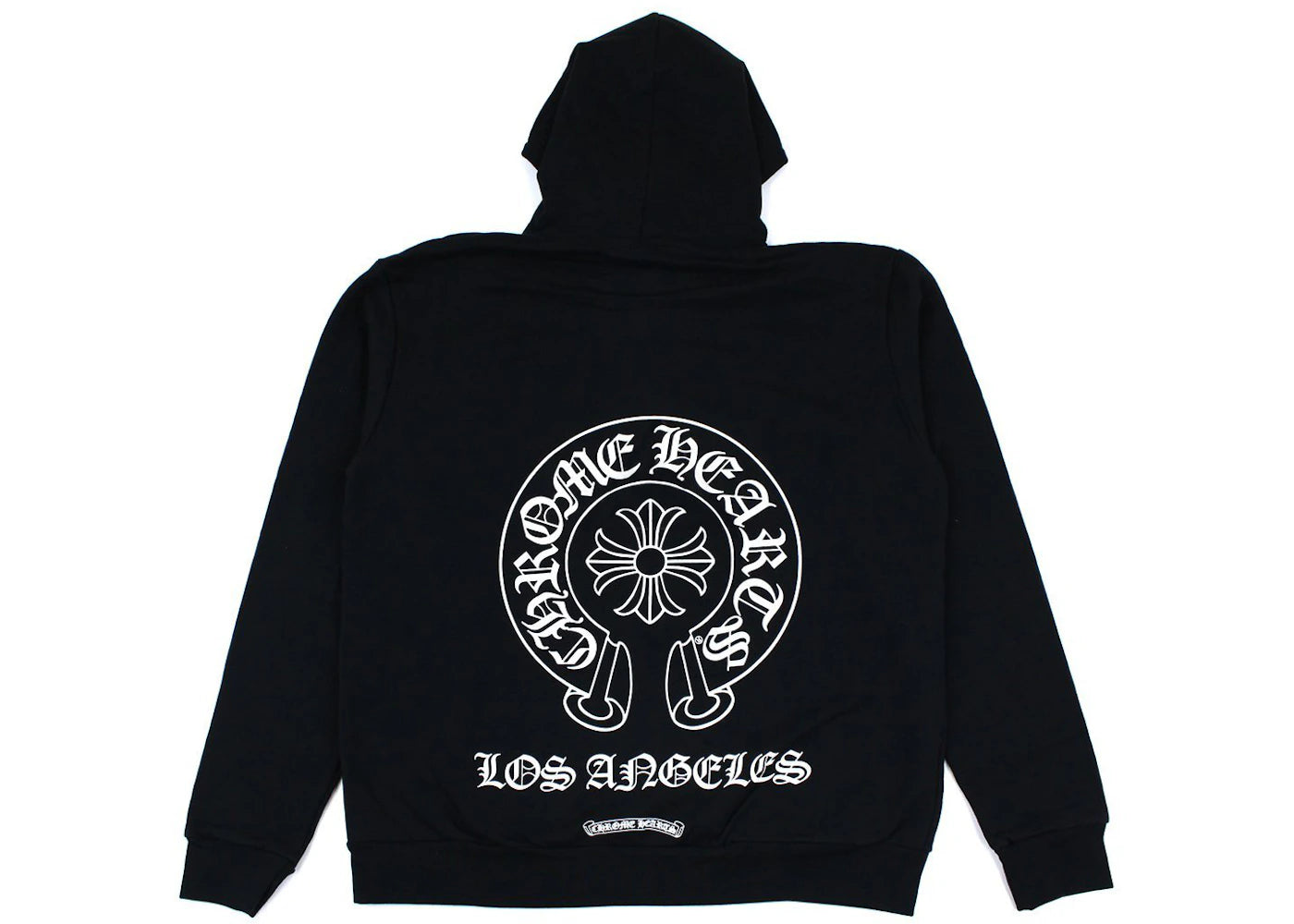 Chrome Hearts Los Angeles Exklusiver Hoodie Schwarz - vue 360