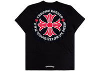 Chrome Hearts Made In Hollywood Plus Cross T-shirt Black/Red