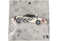 Chrome Hearts Matty Boy Sex Records Car Pin Silber/Schwarz