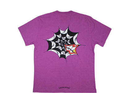 Chrome Hearts Matty Boy Spider Web T-shirt Purple - authentic Chrome Hearts apparel