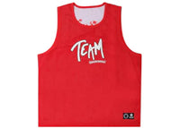Chrome Hearts Matty Boy Sports Mesh Reversible Basketball Jersey Red