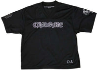 Chrome Hearts Mesh Stadium Football Trikot Schwarz