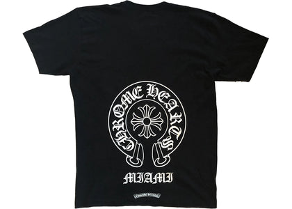 Chrome Hearts Miami Exclusive T-shirt Black - authentic Chrome Hearts apparel