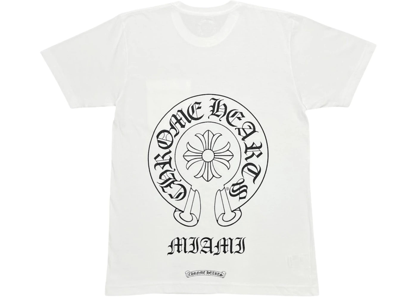 Chrome Hearts Miami Exclusive T-Shirt Weiß - vue 360