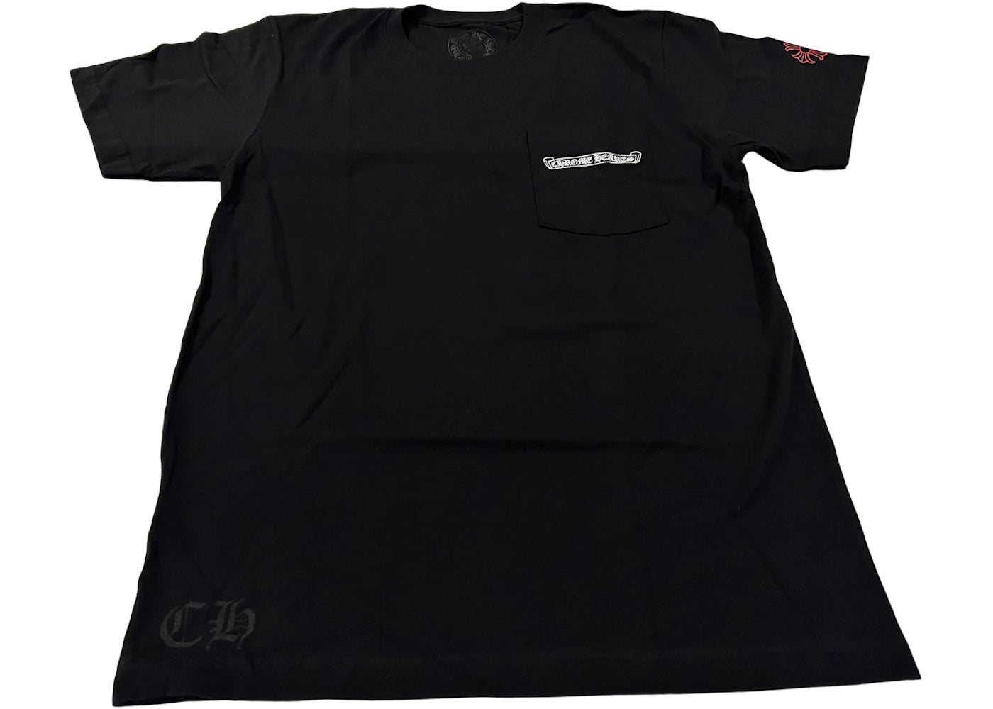 Chrome Hearts NYC Exklusives T-Shirt Schwarz/Rot - vue secondaire A