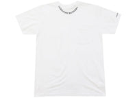 Chrome Hearts Neck Letters Logo T-Shirt Weiß