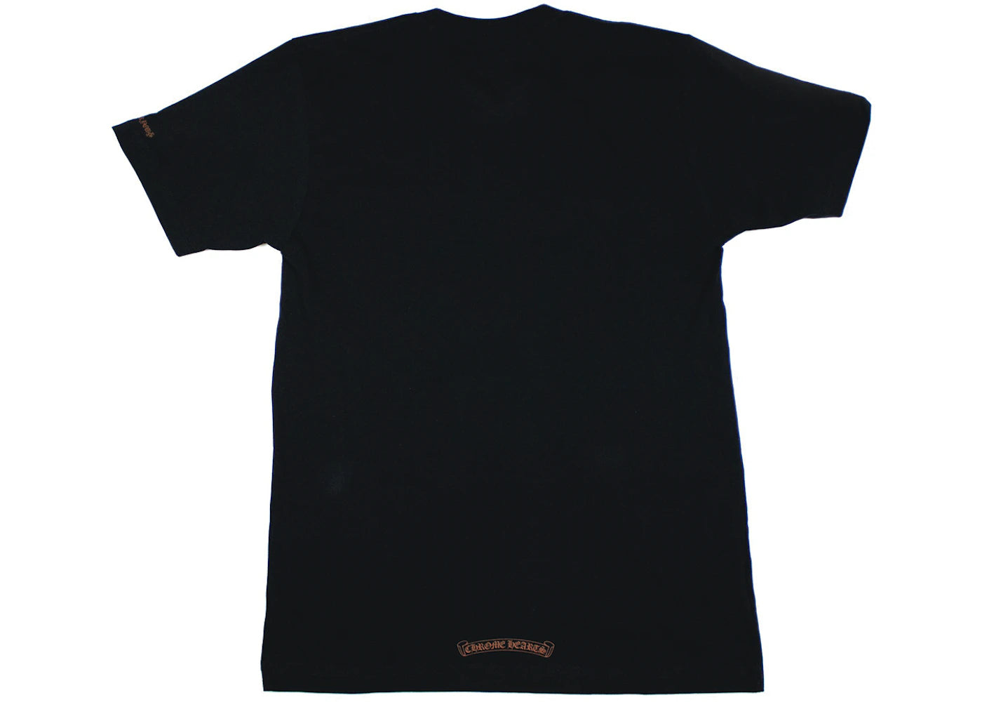 Chrome Hearts Neck Logo T-shirt Black/Brown - vue secondaire B