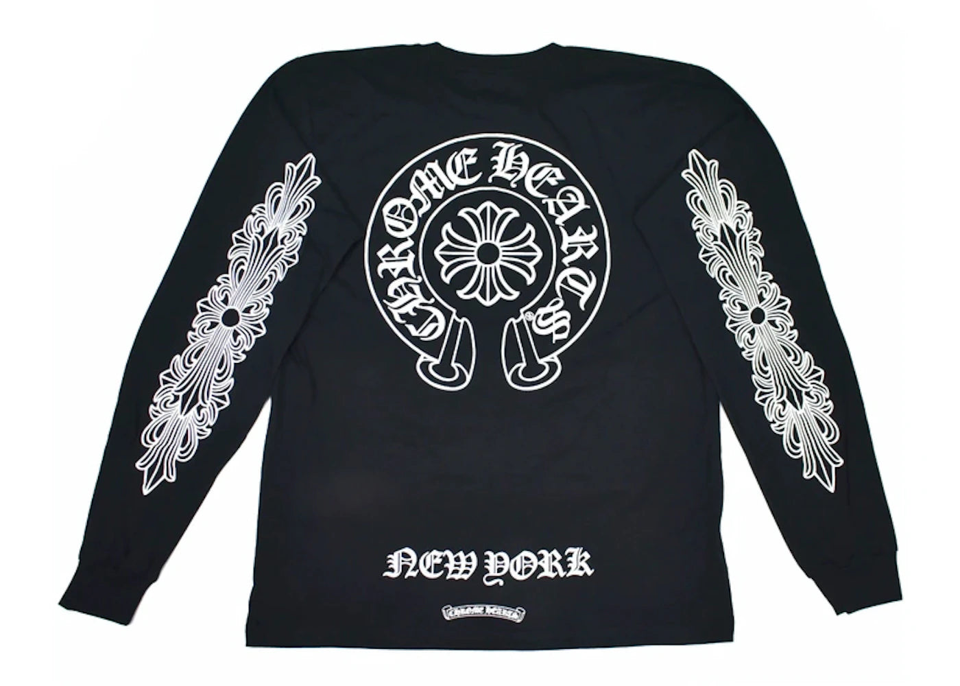 Chrome Hearts New York Exclusive Langarm-T-Shirt Schwarz - vue 360