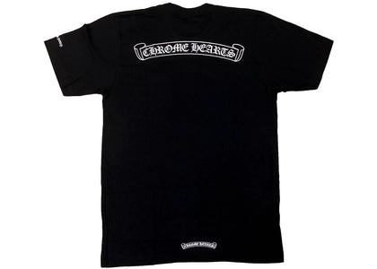 Chrome Hearts Scroll Logo T-Shirt Schwarz