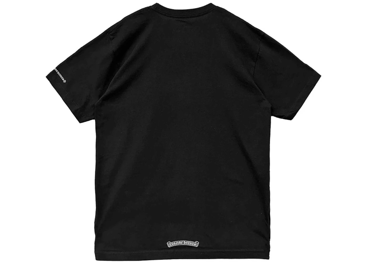 Chrome Hearts Kurzarm T-Shirt mit Brusttasche Schwarz - vue secondaire A
