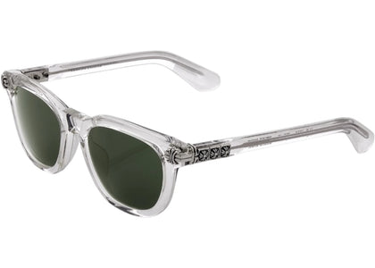 Chrome Hearts Smoke Show Sonnenbrille Crystal Dark Green