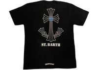 Chrome Hearts St. Barths Exclusive Anchor T-shirt Black/Blue