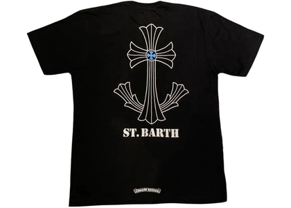 Chrome Hearts St. Barths Exclusive Anchor T-shirt Black/Blue - apparel view 2