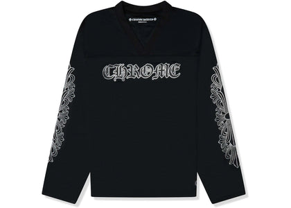 Chrome Hearts Stadium Mesh L/S Jersey Schwarz