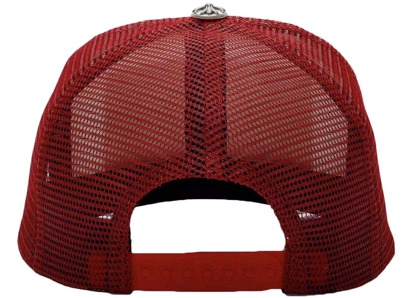 Chrome Hearts Trucker-Cap Blau/Rot/Weiß - vue secondaire A