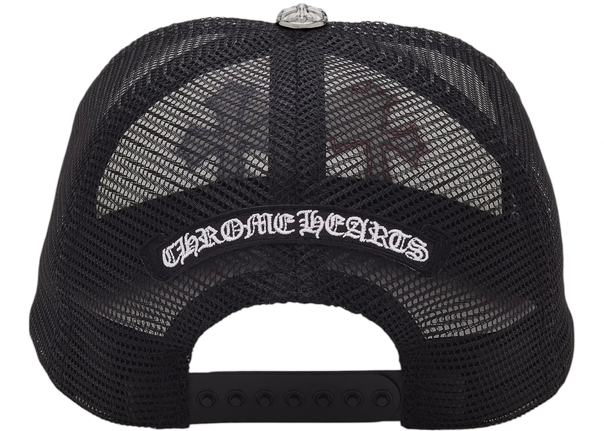 Chrome Hearts Trucker Hat Red/White/Blue - vue secondaire A