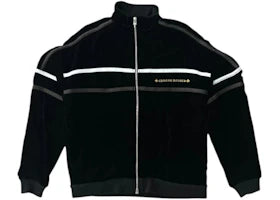 Chrome Hearts Velour Track Jacket Navy - vue 360