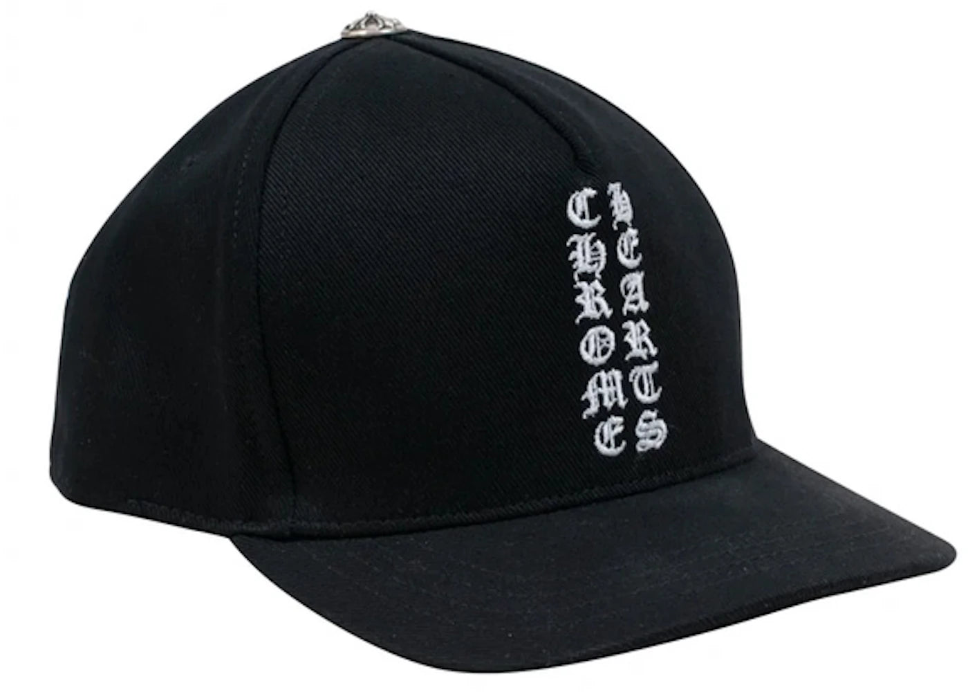 Chrome Hearts Vertical Logo Hat Black - vue 360