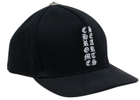Chrome Hearts Vertical Logo Hat Black