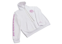Chrome Hearts WWW.CHROMEHEARTS.COM Hoodie Lila Glitzer