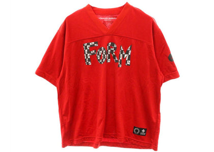 Chrome Hearts x Matty Boy PPO Form Team Mesh Warm Up Jersey T-Shirt Rot