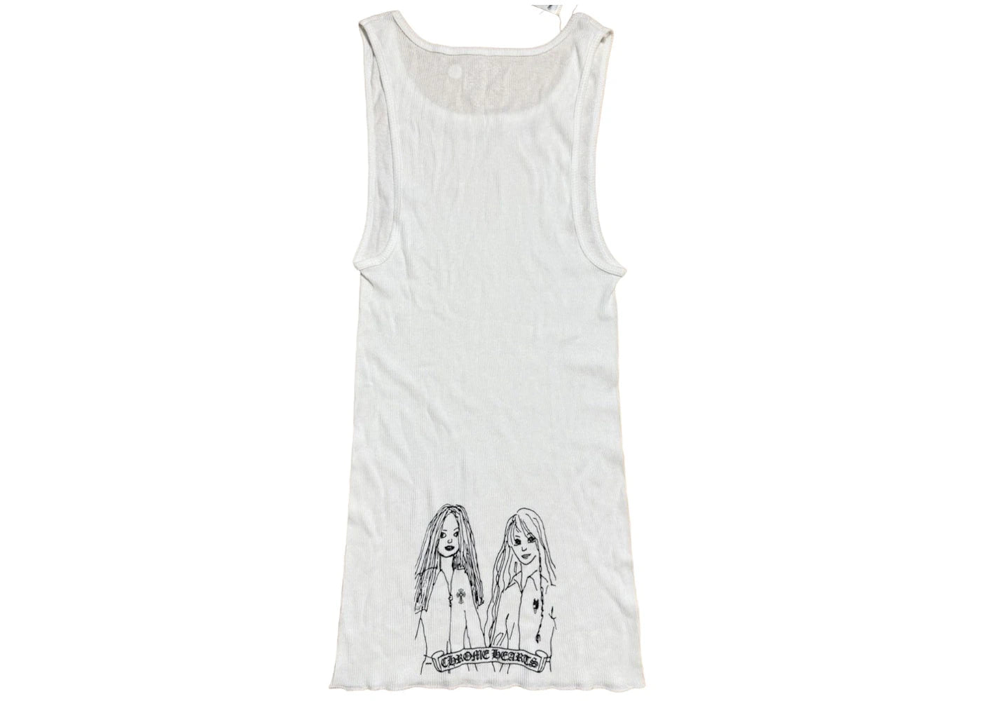 Chrome Hearts x Mayumi Tank Top White - vue secondaire B