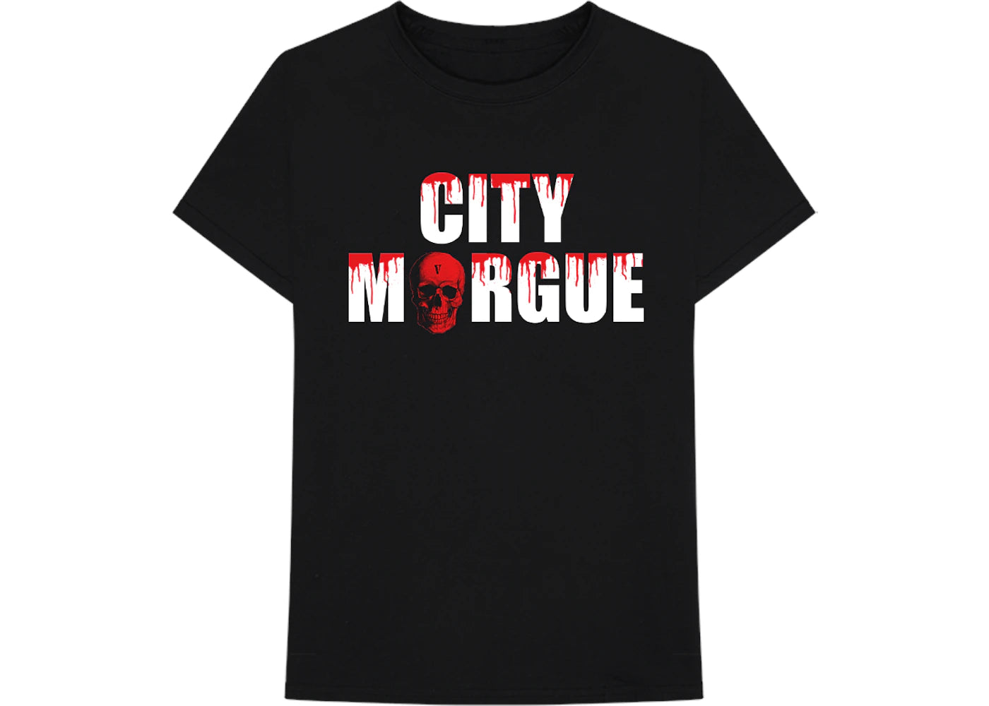 City Morgue x Vlone Drip Tee Black - vue secondaire A