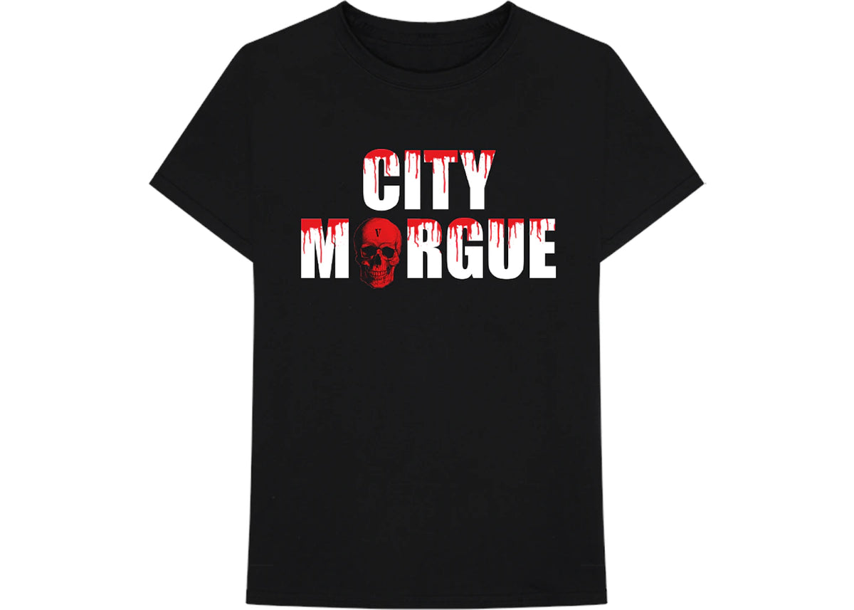City Morgue x Vlone Drip Tee Black - vue 360