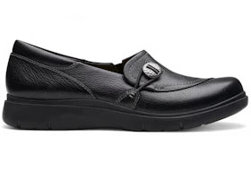 Clarks Certina Ease Black Leather (Women's)