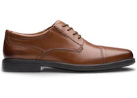 Clarks Dresslite Cap Tan Leather
