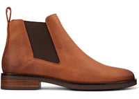 Clarks Memi Top Dark Tan Leather (Women's)