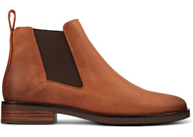 Clarks Memi Top Dark Tan Leather (Women's)