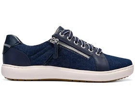 Clarks Nalle Zen Dark Denim (Women's) - vue 360