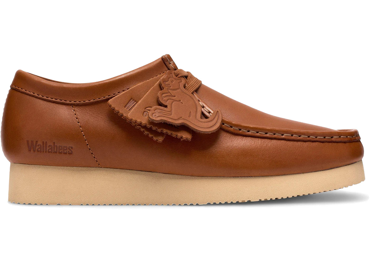Clarks Originals Wallabee 2604 Brown Leather - vue 360