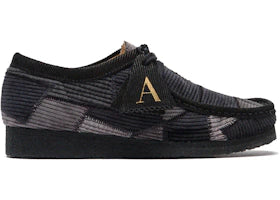 Clarks Originals Wallabee Aleali May Grey Corduroy Patchwork (Women's)