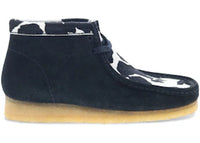 Clarks Originals Wallabee Boot Black Cow Print