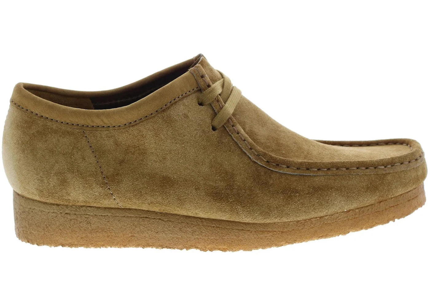 Clarks Originals Wallabee Boot Oak Hairy Suede - vue 360