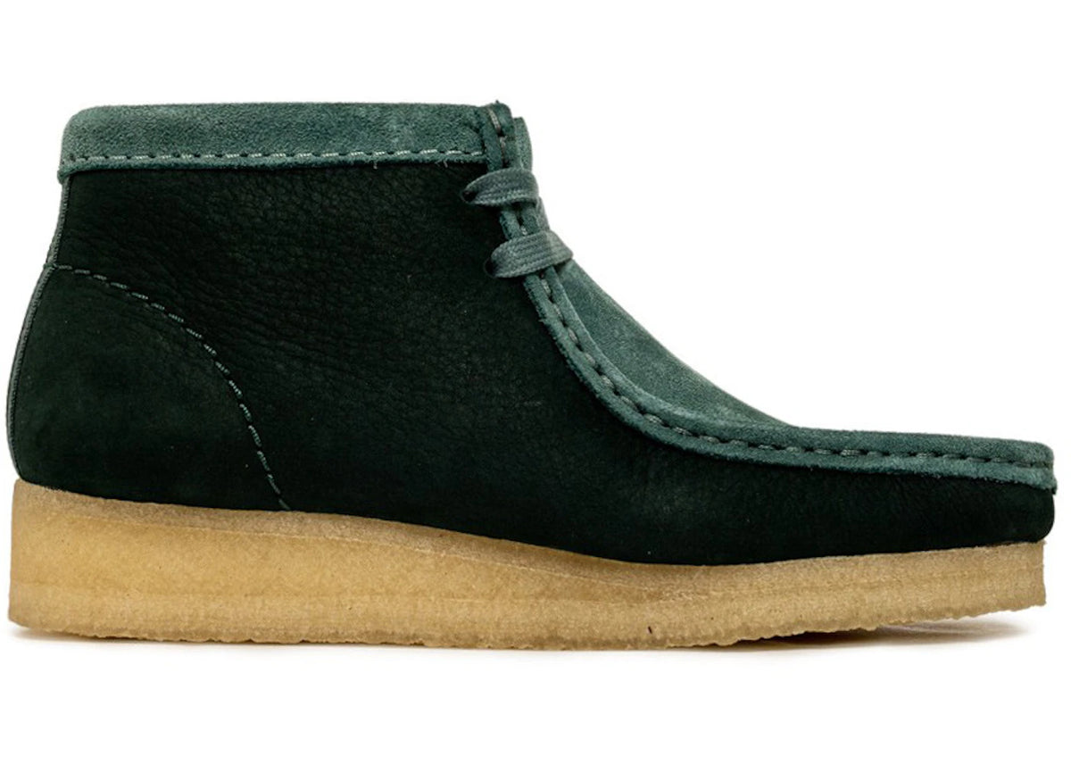 Clarks Originals Wallabee Boot Teal Combi (Women's) - vue secondaire A