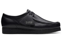 Clarks Originals Wallabee Boot Triple Black Leather
