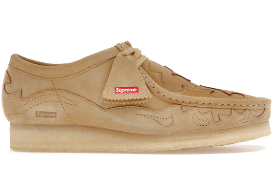 Clarks Originals Wallabee Boots Supreme Western Cut Out Tan sneakers - authentic Clarks shoes