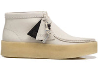 Clarks Originals Wallabee Cup Boot White Nubuck (Women's)