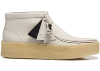 Clarks Originals Wallabee Cup Boot White Nubuck (Women's)