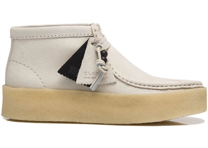 Clarks Originals Wallabee Cup Boot White Nubuck (Women's) - sneakers view 2