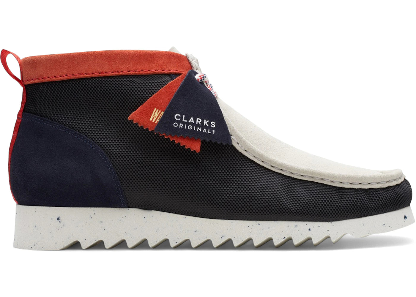 Clarks Originals Wallabee FTRE Ink White Leather - vue secondaire A