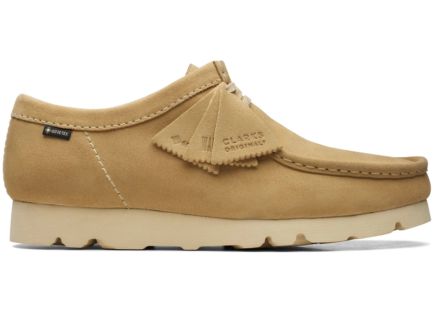 Clarks Originals Wallabee Gore-Tex Maple Suede - vue 360