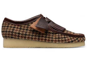 Clarks Originals Wallabee Harris Tweed Pack Brown
