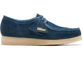 Clarks Originals Wallabee Navy Teal - vue 360